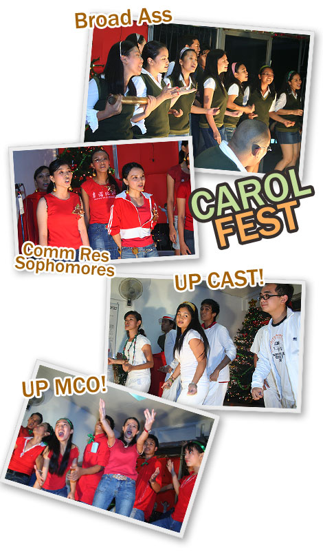 Mass Comm Carol Fest