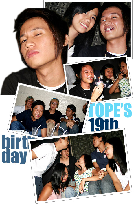 Tope's 19th birthday at Jack's Loft, Eastwood, Quezon City