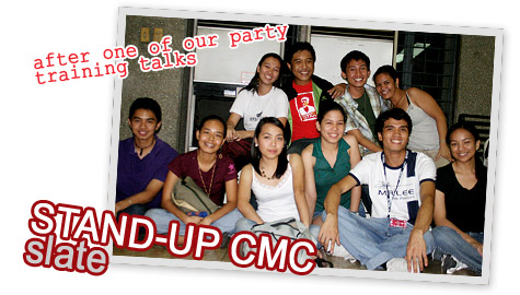 STAND-UP CMC slate of candidates