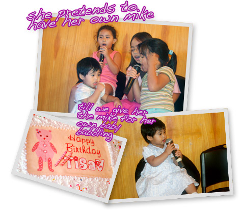 Tisay's second birthday party