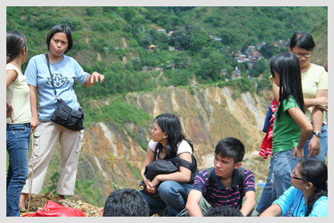 gold mine at Itogon, Benguet