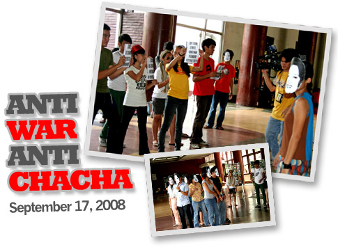 Anti-War Anti-Chacha Festival, STAND-UP, Student Alliance for the Advancement of Democratic Rights-UP