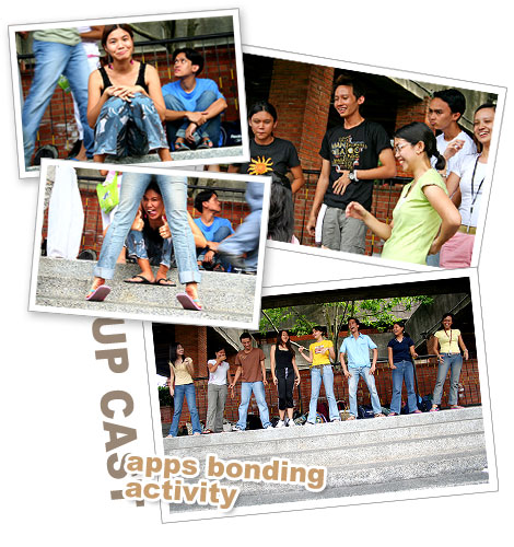 UP CAST applicants bonding activity