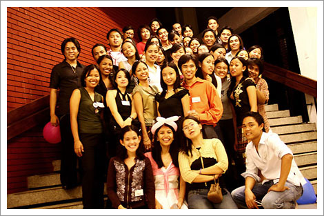 UP Cinema Arts Society residents and alumni