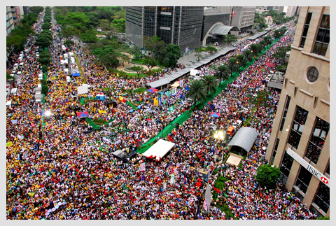Anti-Arroyo Rally in Ayala, February 29, 2008