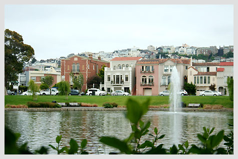 near the Palace of Fine Arts